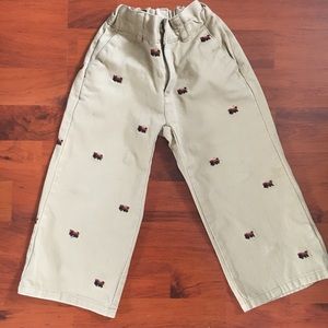 Janie and Jack train khakis